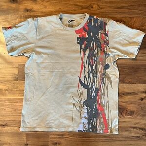 Men's graphic-tee from Uniqlo - abstract expressionist futura (size-large)